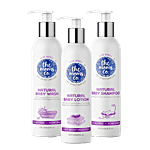 The Moms Co Natural Bath Essentials 3 pcs 3