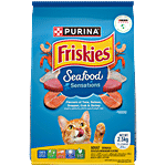 Purina Friskies Seafood Sensations Tuna, Salmon, Shrimp, Snapper, Crab Flavours Cat Dry Food 2.5 Kg