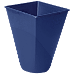 Princeware Open Square Dustbin / Garbage Bin Bucket - Blue Colour 8 L