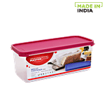Mastercook Rectangular Plastic Container - Magenta 4 L