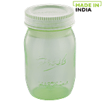 Mastercook Premium Plastic Jar With Lid - Green 750 ml