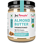 Jus Amazin Almond Butter - Unsweetened 500 g Jar