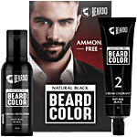 Beardo Beard Colour - Cream Developer + Colourant 30 ml + 30 g Natural Black