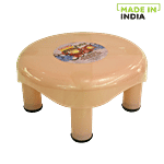 Ratan Bathroom Stool Plastic / Patla Peach 1 pc