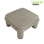 Ratan Plastic 110 Tuff Stool Silver 1 pc 
