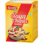 Kwality Soya Chunks 170 g Box