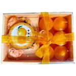 Pahal Scented Candle Gift Pack - With Holder, Assorted Colours 6 pcs 