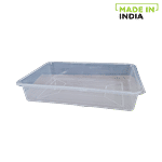 Nakoda Multi-Utility Transparent Plastic Basket/Tray - Small 1 pc
