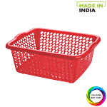 Nakoda Eliza Kitchen Multi Utility Plastic Basket - Assorted Colour 1 pc