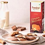 fresho! Signature Cinnamon Choco Indulgence Milk Choco Glazed Cookies 75 g