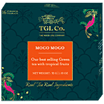 TGL Co. Mogo Mogo Green Tea Bags Make Brew Iced Tea or Hot Tea 32 g Box (16 Bags x 2 g each)
