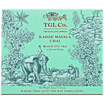 TGL Co. Kadak Masala Chai 64 g Box (16 Bags x 4 g Each)
