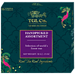 TGL Co. Assorted Tea Bags - Green Tea Sampler Box 32 g Box (16 Bags x 2 g each)
