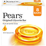 Pears Original Glycerin Soap Bar 125 g (Pack of 8)