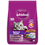 Whiskas Adult 1+ Years Dry Cat Food - Mackerel Flavour 7 kg