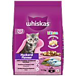 Whiskas Junior Mother Cat & Kitten 2-12 Months Dry Cat Food - Mackerel Fish Flavour 1.1 kg