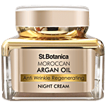 StBotanica Moroccan Argan Oil Anti Wrinkle Regenerating Night Cream - Intense Nourishing & Renewal Overnight Regeneration 50 g