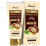 StBotanica Hand & Nail Cream - For All Skin Types, Moroccan Argan Oil 50 g