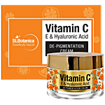 StBotanica De - Pigmentation Cream - Vitamin C, E & Hyaluronic Acid, Spotless Clear Complexion, No Parabens, No Silicones 50 g 