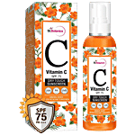 StBotanica Dry Touch Sunscreen Lotion - Vitamin C, SPF 75 UVA/UVB PA + + + , Mineral Based Water Resistant, No Parabens, No Silicones 120 ml