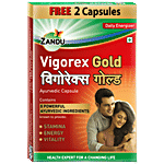 Zandu Vigorex Gold - Ayurvedic Daily Energizer 10 pcs
