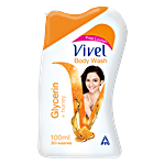 Vivel Body Wash - Glycerin + Honey 100 ml (With Loofah Free)