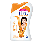 Vivel Body Wash - Glycerin + Honey 200 ml (With Loofah Free)