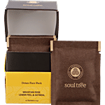 Soultree Ayurvedic Detan Face Pack - Mountain Rose, Lemon Peel & Oatmeal, Paraben Free 50 g 
