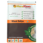 MeraKisan Organic Wheat Daliya 500 g Packet