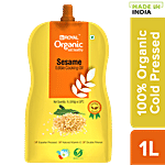 BB Royal Organic Cold Pressed Sesame Cooking Oil 1 L Spout Pack