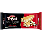 Britannia Treat Rich Creme Vanilla Flavoured Wafers 75 g 