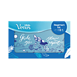 Gillette Venus Regimen Kit - 1 Razor + 2 Refills + 1 Satin Care Sensitive Skin Gel 297 g 