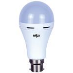 Nippo Rechargeable Emergency Inverter Bulb - 9W, Cool Daylight, B22 1 pc 
