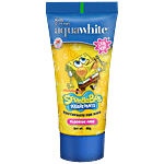 Aquawhite SpongeBob SquarePants Toothpaste For Kids - Fluoride-Free, Chill Gum Flavour 80 g 