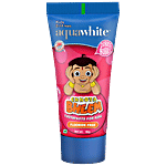 Aquawhite Chhota Bheem Toothpaste For Kids - Fluoride-Free, Dubble Bubble Flavour 80 g