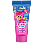 Aquawhite Shimmer & Shine Toothpaste For Kids - Fluoride-Free, Strawberry Burst Flavour 80 g 