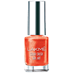 Lakme Color Crush Nail Art - M8, Coral 6 ml