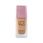 Lakme 9To5 Primer + Matte Perfect Cover Foundation - W240, Warm Beige 25 ml