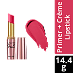 Lakme 9To5 Primer + Creme Lip Color - Pink Pop, CP1 3.6 g