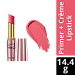 Lakme 9To5 Primer + Creme Lip Color - Pink Charge, CP2 3.6 g