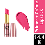 Lakme 9To5 Primer + Creme Lip Color - Pink Shock, CP6 3.6 g
