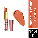 Lakme 9To5 Primer + Creme Lip Color - Dusty Orange, CP11 3.6 g