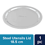 bb home Stainless Steel Lid/Cover - No.11, For Utensils, Kadai & Tope 1 pc