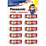 Panasonic Jumbo R6DJDG/1B10 Zinc Carbon Battery - AA, 1.5 V 10 pcs