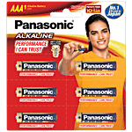 Panasonic Alkaline Battery - AAA, 1.5 V 6 pcs Blister Pack