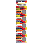 Panasonic Coin Battery - Lithium 5 pcs