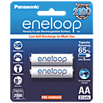 Panasonic Eneloop Rechargeable Battery AA 2 pcs