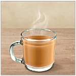 Yera Tea/Coffee Glass Mug Set 120 ml (Set of 6)