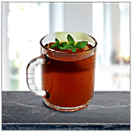 Yera Tea/Coffee Glass Mug Set 165 ml (Set of 6)