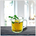 Yera Tea/Coffee Glass Mug Set 240 ml Set of 6